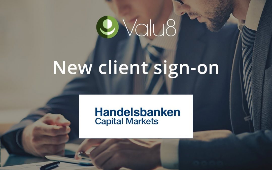 Handelsbanken Capital Markets in Sweden and Finland selects Valu8